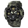 Часы наручные Patriot 004CMGRUASI Трезубец серебро Зеленый камуфляж + Коробка. фото 7