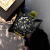 Годинник наручний Patriot 004AGUASI Тризуб срібло Зелені + Коробка. фото 3