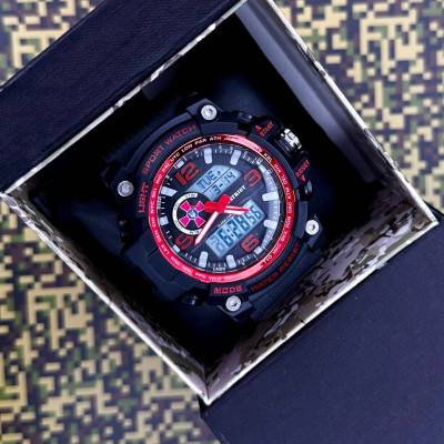 Patriot 012BKRDSU ВСУ Черные с красным + Коробка