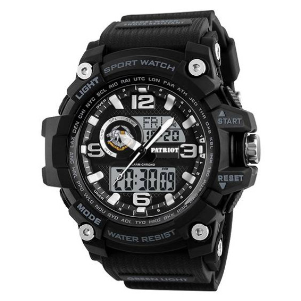 Часы наручные Patriot 012BKSSO ССО Черные + Коробка фото 3