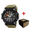 Годинник наручний Patriot 012BKKHDSNS ДСНС Чорні з хакі + Коробка фото 2