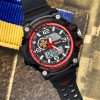 Годинник наручний Patriot 012BKRDDSNS ДСНС Чорні з червоним + Коробка фото 4