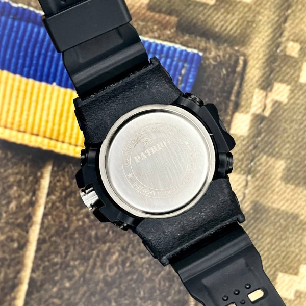 Годинник наручний Patriot 012BKRDDSNS ДСНС Чорні з червоним + Коробка фото 5