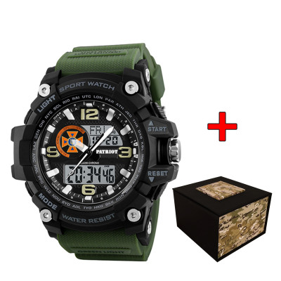 Patriot 012AGDSNS ДСНС Черные с зеленым + Коробка.
