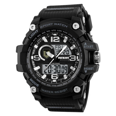 Часы наручные Patriot 012BKTRO ТРО Черные + Коробка.