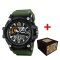 Patriot 012AGUAGD Трезубец золото Черные с зеленым + Коробка.