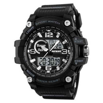 Patriot 012BK Ваше лого Черные + Коробка.