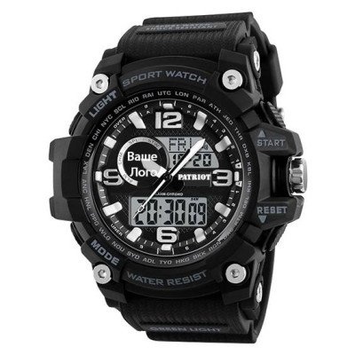 Patriot 012BK Ваше лого Черные + Коробка.