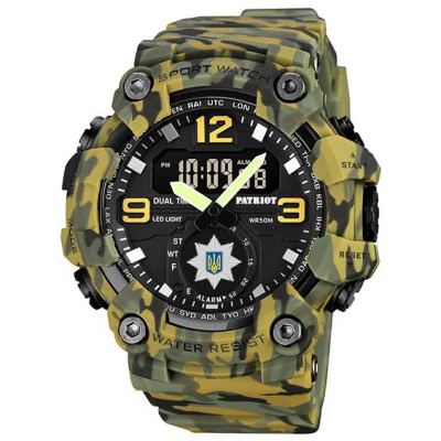 Patriot 003CMGRPO Поліція Зелений камуфляж + Коробка