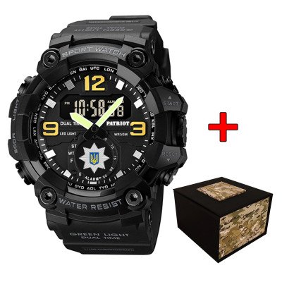 Patriot 003BKPO Полиция Черные + Коробка.