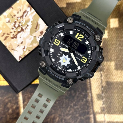 Patriot 003AGPO Полиция Зеленые + Коробка