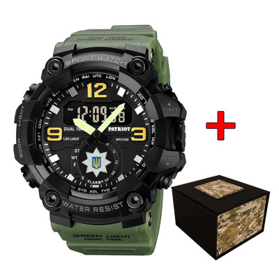 Patriot 003AGPO Полиция Зеленые + Коробка