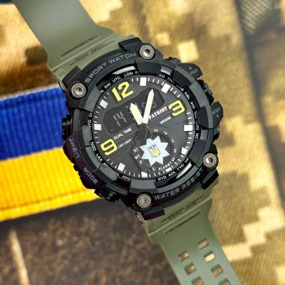 Patriot 003AGPO Полиция Зеленые + Коробка