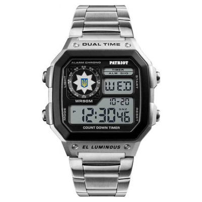 Patriot 011BKPO Поліція Срібло + Коробка