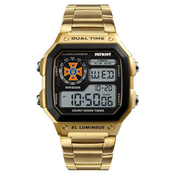 Часы наручные Patriot 011YGDSNS ДСНС Золото + Коробка фото 3