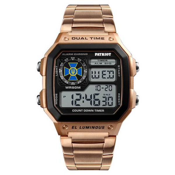 Часы наручные Patriot 011RGSBU СБУ Розовое Золото + Коробка фото 3