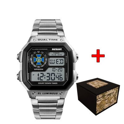 Patriot 011BKSBU СБУ Серебро + Коробка