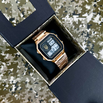 Patriot 011RGUAGD Трезубец золото Розовое Золото + Коробка.