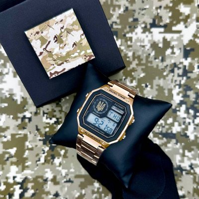 Patriot 011RGUAGD Тризуб золото Рожеве Золото + Коробка.