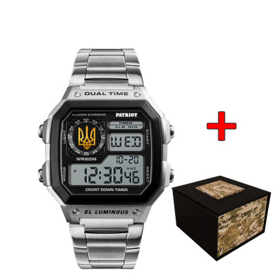 Patriot 011BKUAGD Трезубец золото Серебро + Коробка