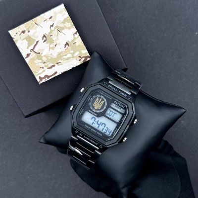 Patriot 011BKUAGD Трезубец золото Черные + Коробка.