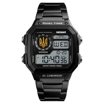 Patriot 011BKUAGD Тризуб золото Чорні + Коробка.