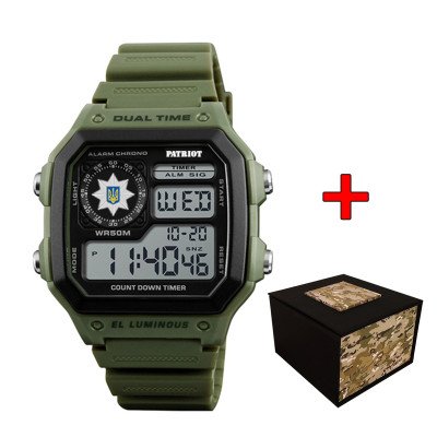 Patriot 010AGPO Полиция Зеленые + Коробка