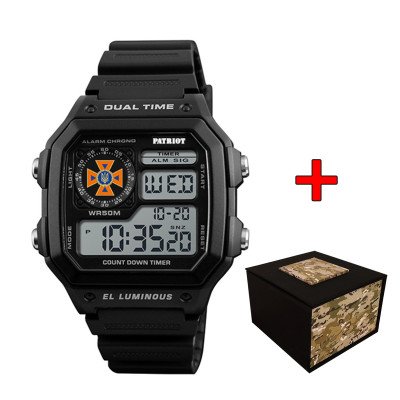 Patriot 010BKDSNS ДСНС Черные + Коробка