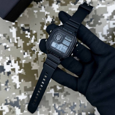 Patriot 010BKUASI Тризуб серебро Черные + Коробка.