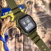 Годинник наручний Patriot 010AGUASI Тризуб срібло Зелені + Коробка фото 4