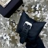 Годинник наручний Patriot 010BKUAGD Тризуб золото Чорні + Коробка. фото 4