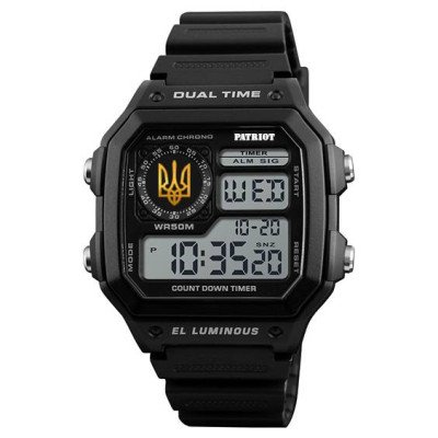 Patriot 010BKUAGD Тризуб золото Чорні + Коробка.