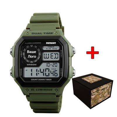 Patriot 010AG Ваше лого Зеленые + Коробка