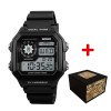 Часы наручные Patriot 010BKPO Полиция Черные + Коробка. фото 2