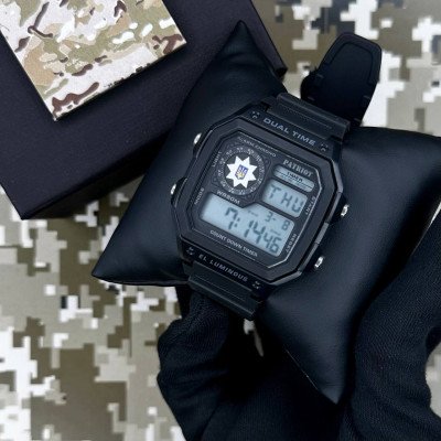 Patriot 010BKPO Полиция Черные + Коробка.