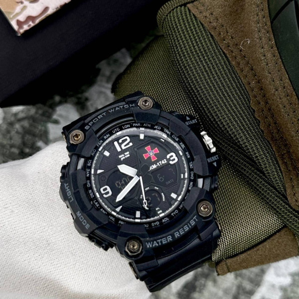 Часы наручные Patriot 006BKSU ВСУ Черные + Коробка. фото 6