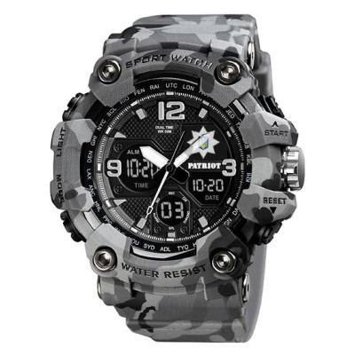 Patriot 006CMGYPO Поліція Сірий камуфляж + Коробка