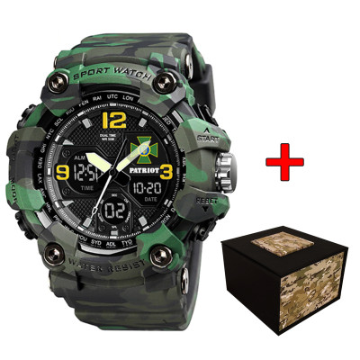 Patriot 006CMGRDPS ДПС Зеленый камуфляж + Коробка