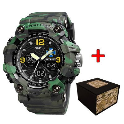 Patriot 006CMGRSBU СБУ Зеленый камуфляж + Коробка