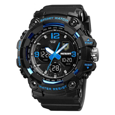 Patriot 006BUTRO ТРО Чорні з синім + Коробка