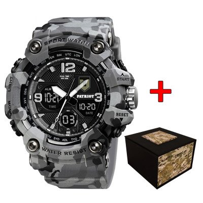 Patriot 006CMGYTRO ТРО Серый камуфляж + Коробка