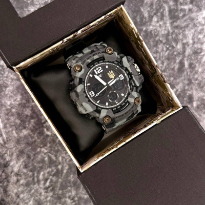 Patriot 006CMGYUAGD Трезубец золото Серый камуфляж. + Коробка