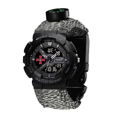 Patriot 005BKSU ЗСУ Чорні Паракордовий ремінець ACU + Коробка