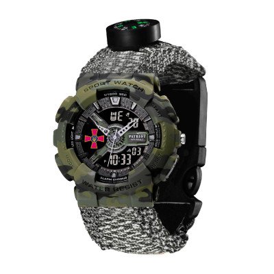Patriot 005CMGRSU ЗСУ Зелений камуфляж Паракордовий ремінець ACU + Коробка