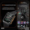 Смарт часы Modfit Iron Black-Orange фото 8