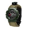 Часы наручные Patriot 005AGSU ВСУ Паракордовый ремешок Army Green + Коробка. фото 6