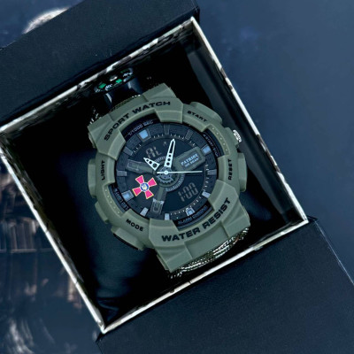 Patriot 005AGSU ВСУ Паракордовый ремешок Camo Green + Коробка