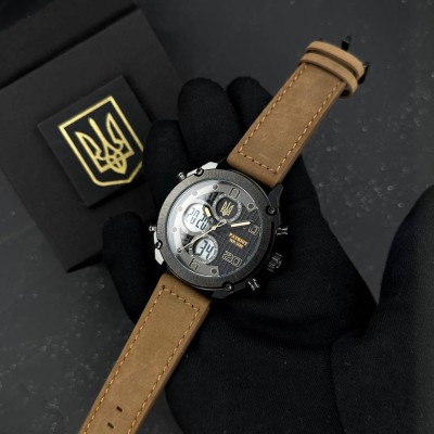 Patriot 017BKBR Трезубец золото Black-Brown