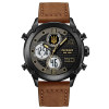 Годинник наручний Patriot 017BKBR Тризуб золото Black-Brown фото 7