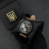 Годинник наручний Patriot 017BKBR Тризуб золото Black-Brown фото 4